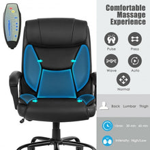 Load image into Gallery viewer, Big &amp; Tall 500lb Massage Office Chair-Black
