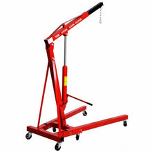 Load image into Gallery viewer, 1 Ton Folding Hydraulic Engine Crane Hoist
