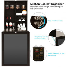 Load image into Gallery viewer, Convertible Wall Mounted Table with A Chalkboard-Coffee
