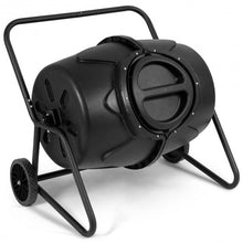 Load image into Gallery viewer, 50 Gallon Wheeled Compost Tumbler Garden Waste Bin
