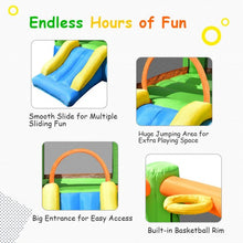 Load image into Gallery viewer, Inflatable Castle Bounce House Jumper Kids Playhouse with Slider
