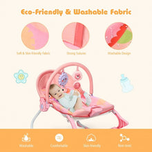 Load image into Gallery viewer, Baby Adjustable Swing Bouncer &amp; Rocker-Pink
