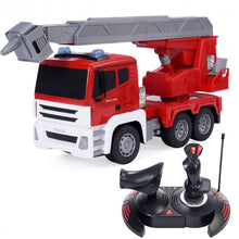 Load image into Gallery viewer, 1/18 5CH Remote Control Rescue Fire Engine Truck w/ Ladder
