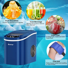 Load image into Gallery viewer, Mini Portable Compact Electric Ice Maker Machine-Navy
