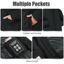 Load image into Gallery viewer, Men&#39;s Hooded Insulated Winter Puffer Parka Coat-Black-XXXL
