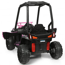 Load image into Gallery viewer, 12V Kids RC Electric Ride On Off-Road UTV Truck with MP3 and Light-Pink
