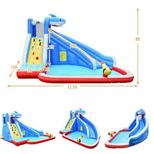Load image into Gallery viewer, Inflatable Water Slide Shark Bounce House Castle without Blower
