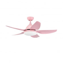 Load image into Gallery viewer, 42 Inch Kid Ceiling Fan with LED Light and Color Temperature Remote Control-Pink
