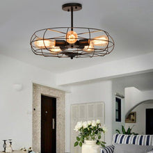 Load image into Gallery viewer, 5-Light Vintage Metal Hanging Ceiling Light
