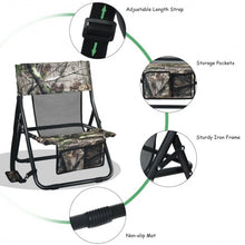 Load image into Gallery viewer, Portable Outdoor Folding Hunting Chair
