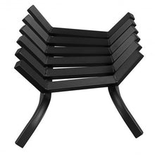 Load image into Gallery viewer, 24&quot; Iron Fireplace Log Grate Firewood Burning Rack
