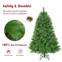 Load image into Gallery viewer, 6 ft Hinged Artificial Christmas Tree Holiday Decoration with Stand
