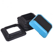 Load image into Gallery viewer, 16&quot; x 16&quot;  Adjustable 4 Risers Lightweight Aerobic Pedals
