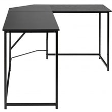 Load image into Gallery viewer, 58&quot; x 47&quot; L Shaped Corner Home Office Computer Desk Home-Black
