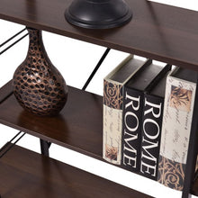Load image into Gallery viewer, 4 Layers Wooden Storage Bookshelf Home Office Furniture

