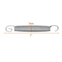 Load image into Gallery viewer, 20 pcs 7&quot; Heavy-Duty Galvanized Steel Trampoline Springs Replacement Kit-Silver
