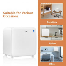 Load image into Gallery viewer, 1.6 Cubic Feet Compact Refrigerator with Reversible Door-White
