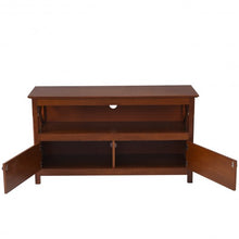 Load image into Gallery viewer, 44&quot; Wooden Storage Cabinet TV Stand

