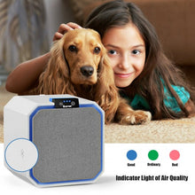 Load image into Gallery viewer, Desktop HEPA Air Purifier Home Air Cleaner with 2-in-1 Composite HEPA Filter
