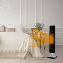 Load image into Gallery viewer, 1500W Portable Tower Heater w/ Timer Remote Control
