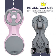 Load image into Gallery viewer, Wiggle Car Ride-on Toy with Flashing Wheels-Pink
