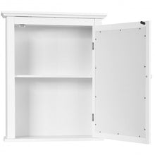 Load image into Gallery viewer, Bathroom Mirror Cabinet Wall Mounted Adjustable Shelf Medicine Storage-White
