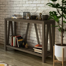 Load image into Gallery viewer, 52 Inch Long Console End Sofa Table-Brown
