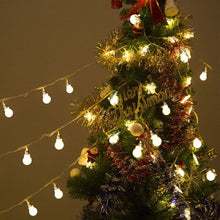 Load image into Gallery viewer, Christmas LED String Ball Lights Xmas Wedding Party Decor Fairy Lamp Warm White
