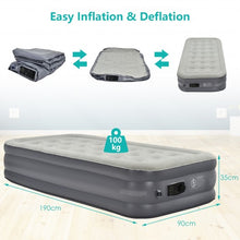 Load image into Gallery viewer, Portable Fast Inflation Air Bed with Built-in Pump for Home Camping
