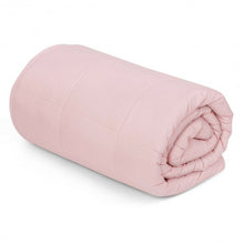 Load image into Gallery viewer, 3 Piece 7lbs Heavy Weighted Blanket-Pink
