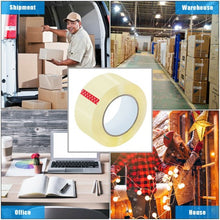 Load image into Gallery viewer, 36 Rolls Clear Carton Box Packing Package Tape 1.9&quot; x 110 Yards

