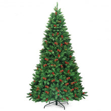 Load image into Gallery viewer, 7.5Ft Pre-lit Hinged Christmas Tree with 550 LED Lights
