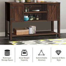 Load image into Gallery viewer, TV Storage Cabinets with Bottom Shelf-Brown

