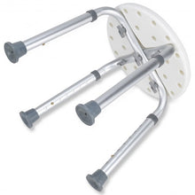 Load image into Gallery viewer, 8 Height Adjustable Non-Slip Bath Shower Stool
