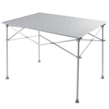 Load image into Gallery viewer, Aluminum Lightweight Folding Picnic Camping Table

