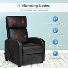 Load image into Gallery viewer, Electric Adjustable Massage Recliner Sofa Chair Lounge

