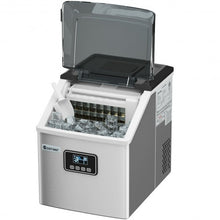 Load image into Gallery viewer, 48 Lbs Stainless Self-Clean Ice Maker with LCD Display
