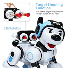 Load image into Gallery viewer, Wireless Programmable Interactive Remote Control Robotic Dog-Blue
