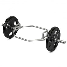 Load image into Gallery viewer, 56&quot; Olympic Hexagon Deadlift Trap Bar with Folding Grips Powerlifting
