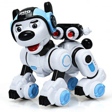 Load image into Gallery viewer, Wireless Programmable Interactive Remote Control Robotic Dog-Blue
