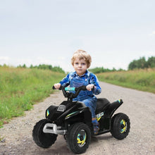 Load image into Gallery viewer, 6V Kids Electric ATV 4 Wheels Ride-On Toy -Black
