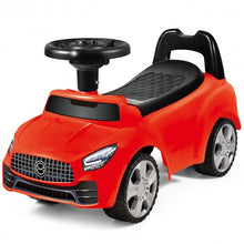Load image into Gallery viewer, Foot-to-Floor Kids Ride-On Push Toddler Sliding Car-Red
