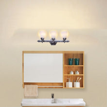 Load image into Gallery viewer, 24&quot; 3-Light LED Vanity Fixture Polished Chrome Wall Sconces
