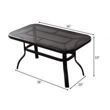 Load image into Gallery viewer, 2 pcs Patio Outdoor Cushioned Coffee Table Seat-Beige
