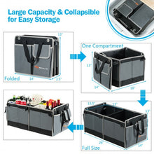Load image into Gallery viewer, Foldable Multi-compartments Cargo Storage Car Trunk Organizer
