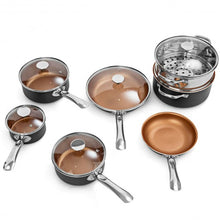 Load image into Gallery viewer, 12-Piece Safe Non-stick Cookware Set

