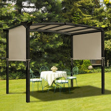 Load image into Gallery viewer, Outdoor Canopy Shade Cover with Copper Grommets &amp; 4 Straps
