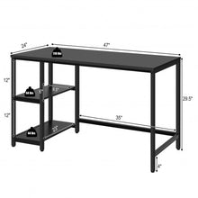 Load image into Gallery viewer, 47&quot;/55&quot; Computer Desk Office Study Table Workstation Home w/ Adjustable Shelf-M
