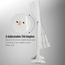 Load image into Gallery viewer, Jewelry Cabinet Armoire Lockable Standing Storage Organizer-White
