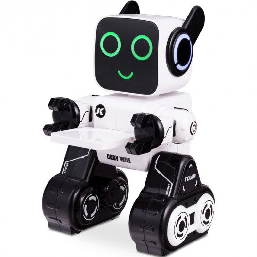 K3 Programmable Touch & Sound Control Piggy Sing Dance Robot-White
